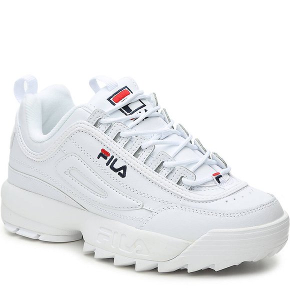 Fila Shoes - FILA White Chunky Tennis Shoes Sneakers Size 9
